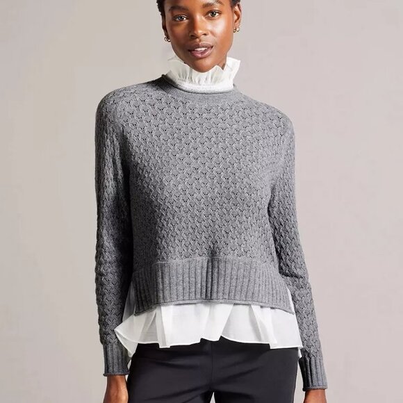 Ted Baker Holina Layered Look Sweater - Picture 1 of 2